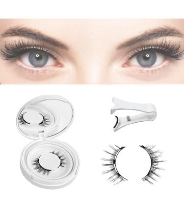 Miss Glam Magnetic Lashes - Missglam Lashes - Icerostma Magnetic Eyelashes - Miss Glam Magnetic Eye Lashes - Reusable Glue-Free Natural Lashes with Applicator (natural)