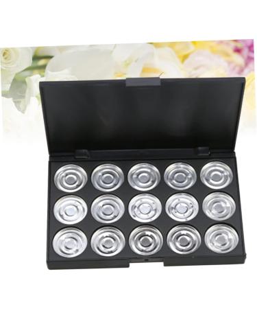 NOLITOY 3pcs 15 Eyeshadow Palette Empty Cosmetic Case Eyeshadow Case 1 count (Pack of 1) Silverx3pcs - Buy Online on GoSupps.com