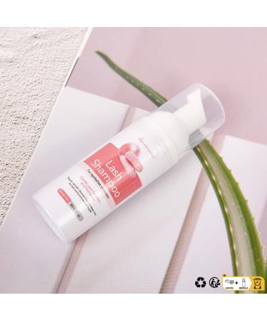 Eyelash Shampoo for Extensions - 60ml Bubble Gum Foam Cleaner for Salon & Home Use - Buy Online on GoSupps.com