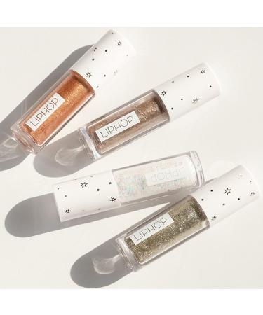 Long Lasting Liquid Glitter Eyeshadow - Quick Drying Korean Makeup Liner - Easy to Apply Colorful Sequins & Crystals - Face Glitter Pigmented - Transparent Galaxy 01 - Buy Online on GoSupps.com
