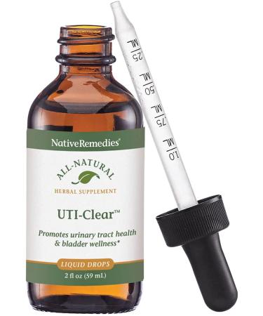 Native Remedies UTI-Clear 59ml - Natural Solution for Urinary Tract and Bladder Health - Pack of 1 - Buy Online on GoSupps.com