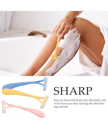 FRCOLOR 12 STK Manual Hair Removal Knife - Rustproof Steel Body Razor for Girls | Beauty Clipping Tool - Buy Online on GoSupps.com