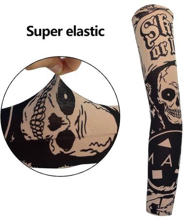 HOVEOX 20PCS Temporary Tattoo Arm Sleeves | Fake Arts Sunscreen Stockings for Halloween - Buy Online on GoSupps.com