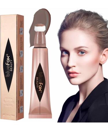 Wand Liquid Stick with Cushion Applicator for Face - Super Silky Blushes Smooth Shimmer Highlighter Beauty Wand for Face Cheekbone Glow Rowces Contouring #03 - Buy Online on GoSupps.com
