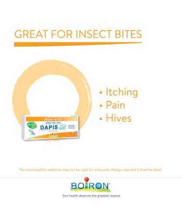 Boiron Dapis Topical Skin Gel 40g - Soothing Relief for Skin Irritations | Fast International Shipping - Buy Online on GoSupps.com