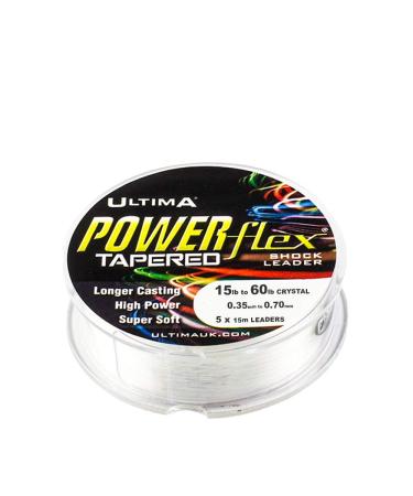 Ultima Powerflex Ts Tapered Surf Casting Shockleader 12.0lb/5.5kg &lt 30.0lb/13.6kg clear