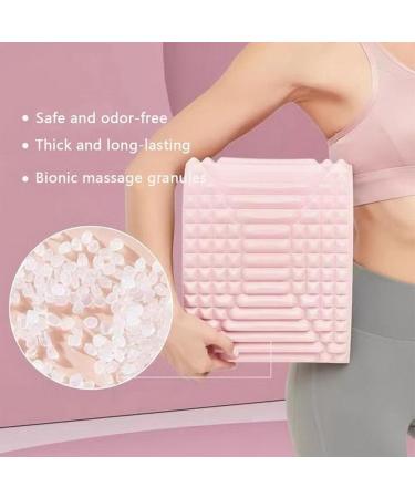 Enhance Comfort: Pink Neck & Back Stretcher Massage Pillows for Lumbar Support & Spine Pain Relief - Buy Online on GoSupps.com