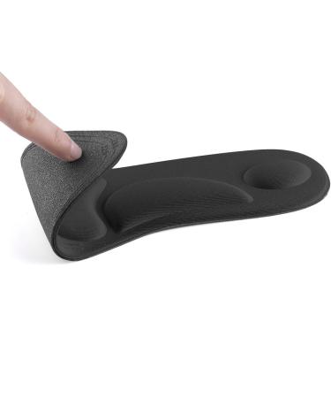 uxcell 4D Orthotics Arch Support Insoles for Women - Sponge Foam Inserts Size W6-8.5/M5-8 Black - Comfort & Pain Relief - Buy Online on GoSupps.com