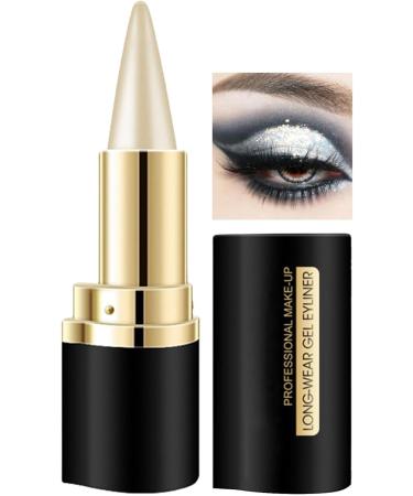 Gel Eyeliner Waterproof Gel Eyeliner | Pastel Eyeliner Waterproof Stick Eyeshadow for Women and Girls Gothic Makeup Proof Eyeliner - Buy Online on GoSupps.com