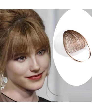 Clip in Fringe Human Hair Fringe Thin Clip in Bangs Hair Extensions Hairpieces with Temples (#2 Light Brown Wispy Bangs - with Temples) Wispy Bangs - with Temples #2 Light Brown - Buy Online on GoSupps.com