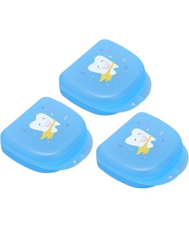 Buy Verdant Touch Retainer Case - 3PCS Dental Orthodontic Container for Mouthguards | Durable & Portable Blue Retainer Box - Ship Internationally! - Buy Online on GoSupps.com