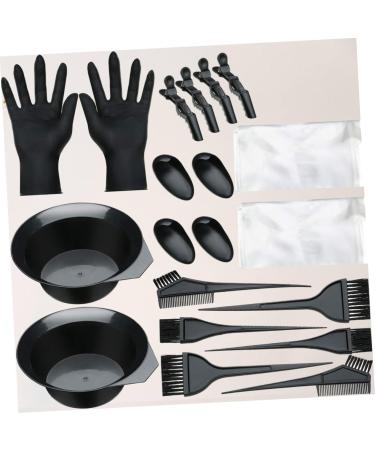 FRCOLOR 2 Sets Hair Dye Kit Hair Color Bowls Diy Salon Tool Hair Salon Tool Kit Salon Hair Coloring Supplies Hair Color Mixing Bowl Hair Dye Bowl Brush Hair Tinting Tool Shawl Disposable - Buy Online on GoSupps.com