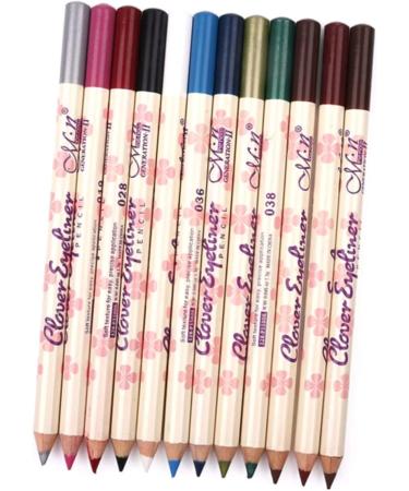 PLAFOPE 24 Pcs Eyeshadow Pen Eyeliner Stick Eye Shadow Pencil Crayon Pencil Eyeshadow Makeup Eyeline Pencil - Buy Online on GoSupps.com