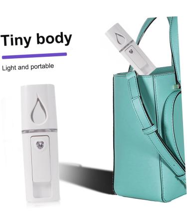 FOYTOKI 2 Pcs Steamer Facial Mister Portable Sprayer Hunidifier Humidifiers Face Moisturizing White - Buy Online on GoSupps.com