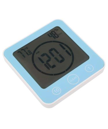 Waterproof Digital Thermometer - Blue ABS Outdoor Temperature Meter with Hook | Accurate Garden Gauge - Buy Online on GoSupps.com