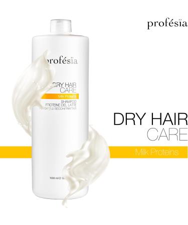  Profesia Dry Hair Care Shampoo with Milk Proteins for Dry Treated Hair (1000 ml) - Buy Online on GoSupps.com