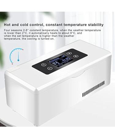 Insulin Cooler Refrigerated Box USB Mini Medicine Refrigerator 2-8 LCD Display Keep Diabetes Medication Isolated Portable Insulin Cooler for Car Travel Home YUYANAIAI - Buy Online on GoSupps.com