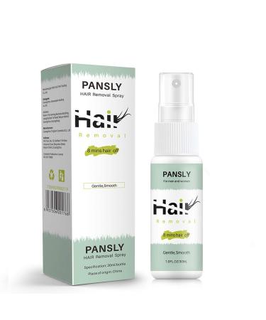 8 Mins Hair Off Hair Removal Cream - Face, Body, Pubic Hair Depilatory - Painless Hair Removal Spray for Beard, Bikini, Legs, Armpit - Buy Online on GoSupps.com