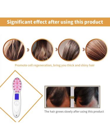 Laser Massage Comb for Hair Growth | Prevent Hair Loss & Rejuvenate with Infrared Therapy - Buy Online on GoSupps.com