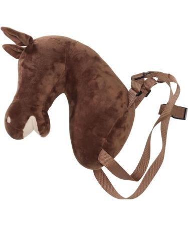 Panduro Hobby Horse - Portable Brown Hobby Horse with Shoulder Strap & Bridle | 29 cm Length - Ideal for Kids' Playtime - Buy Online on GoSupps.com