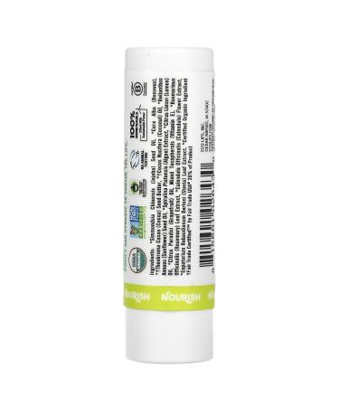 LIP FOOD Nourish Organic Lip Balm - Natural Moisturizing Lip Care | 0.15 oz - Shop Now for International Shipping - Buy Online on GoSupps.com