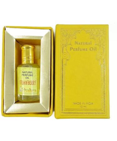 Perfume Oil Strawberry Long Lasting Fragrance Roll-On Attar For Mens And Womens- 10 ML Pack Of 1