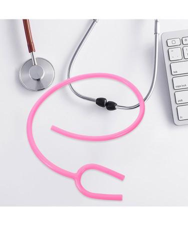 Stethoscope Tubing Replacement Kit - 3pcs Single Bore Tube Accessory in Pink - International Shipping Available - Buy Online on GoSupps.com