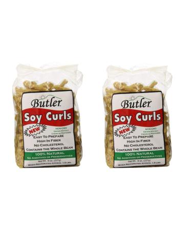 Butler Foods, Soy Curls, 8 Ounce (pack of 2) - Buy Online on GoSupps.com