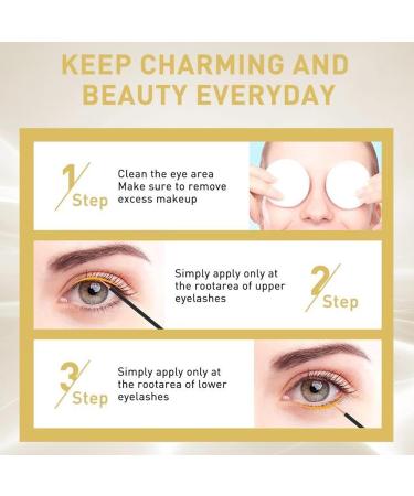 UieaMsio Eyelash growth serum eyebrow serum eyelash serum with longlasting effect eyelash serum for longer thicker and fuller growth 5 ml - Buy Online on GoSupps.com