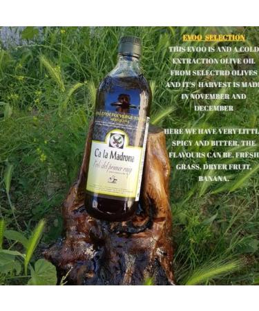 ML MYLIVE.ES Calamadrone olive harvest extra virgin oiliva oil arbequine 100% monoverietal enjoy this sweet oil with a fruity and fresh taste (3 liters) - Buy Online on GoSupps.com
