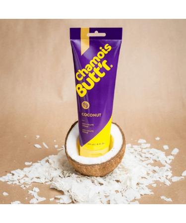 Chamois Butt'r Coconut Anti-Chafe Cream 8 Ounce Tube & Her' Anti-Chafe Cream 8 ounce tube - Buy Online on GoSupps.com