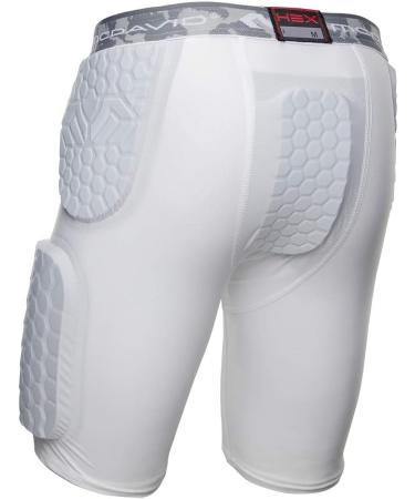 Buy McDavid Padded Compression Pants - Hip Coccyx & Thigh Pads | White SM - International Shipping Available - Buy Online on GoSupps.com