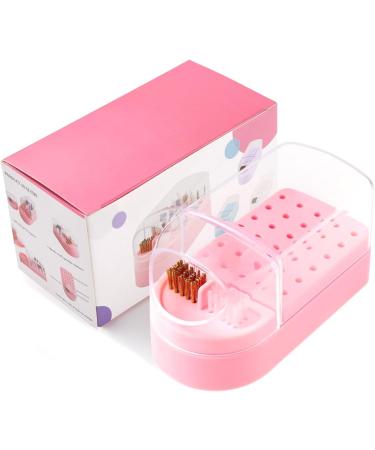 2 in 1 Nail Drill Bits Holder Nail Drill Bits Cleaning Brush Case 30 Holes Nail Art Drill Bits Stand Display Storage Box Nail Drill Bit Organizer Foot Care Home Use - Buy Online on GoSupps.com