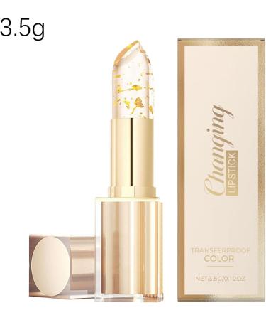  G n rique Color Changing Lipstick Plumping Lip Balm Gold Foil Tint Moisturizing Formula Dewy Finish 1-Pack for Day Night Makeup Dating Shopping Outdoor - Buy Online on GoSupps.com