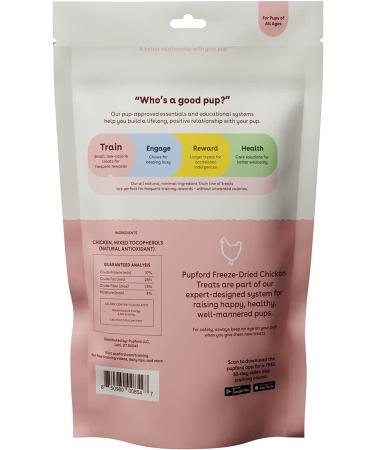Pupford Freeze Dried Dog Training Treats | 475+ Low Calorie, Healthy & Delicious Dog & Puppy Treats - Made in USA | Beef Liver, Chicken, Rabbit, Salmon & Sweet Potato Chicken Options | 4oz Pack - Buy Online on GoSupps.com
