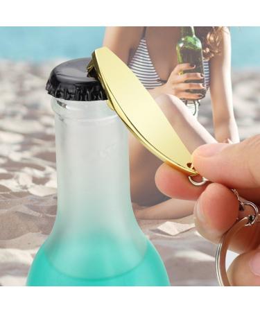 Surfboard Bottle Opener Keyring 4pcs Alloy Beverage Beer Bottle Opener Keychain Durable Pendant Key Gift for Women Men - Buy Online on GoSupps.com