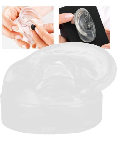 Silicone Ear Model for Display & Ear Impression Practice - Realistic Artificial Right Ear for Prosthetic Head - Buy Online on GoSupps.com