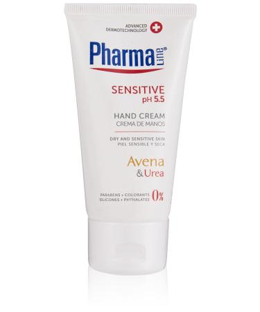 Pharmaline Crema de Manos Sensitive Piel Sensitive Ourritada 75ml |Crema de Manos Hidratante para pieles sensitive o irritadas.Sin siliconas ni parabenos. - Buy Online on GoSupps.com
