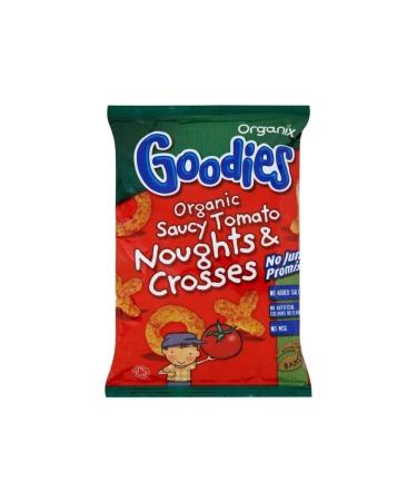Organix Goodies Organic Saucy Tomato Noughts & Crosses 12mth+ (15g)