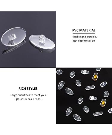143-Part Glasses Repair Set | Silicone Nose Pads Tool & Hinge Caps for Easy Fixes - Buy Online on GoSupps.com