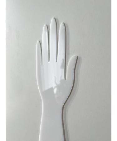 Reusable Henna Hand Template for Homemade Mehendi Art - White | Beginner Kit for Temporary Body Tattoo Practice - Buy Online on GoSupps.com
