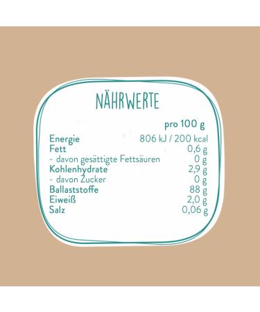 BORCHERS Ground psyllium husks 500 g with inulin swelling effect rich in fiber vegan popular in baking for dishes and drinks tasteless - Buy Online on GoSupps.com