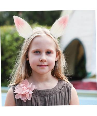 Beavorty 2 Pairs Simulated Bunny Ear Hair Clip Hair Barrettes Hair Pin Tiara Easter Party Hair Accessories Bunny Cosplay Accessories Rabbit Hair Clips Bunny Ears Headpiece Bunny Ears Women - Buy Online on GoSupps.com