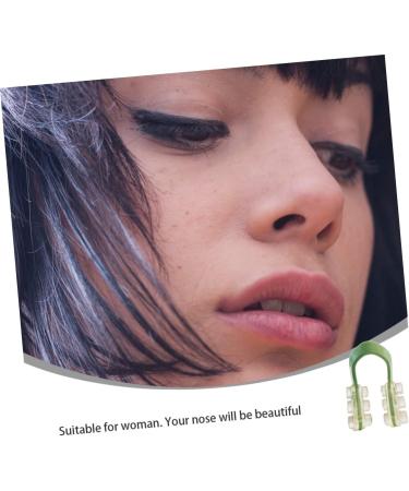 Healifty 2 Sets Nose Clip Set | Anti Snoring Nasal Clip for Snoring and Beauty | Green Woman - Buy Online on GoSupps.com