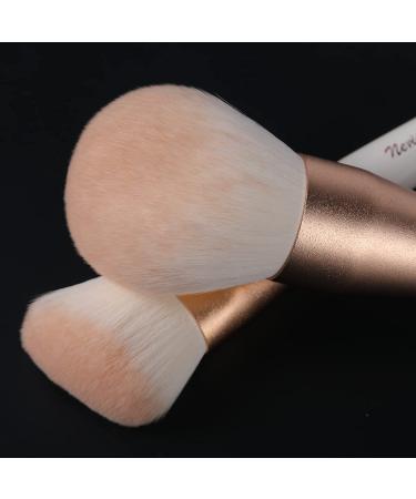 EVRCHGIEA Professional Makeup Brushes Set - White 12pcs | Concealers, Foundation, Blending, Eye Shadow, Blush | Makeup Brush Kit - Buy Online on GoSupps.com