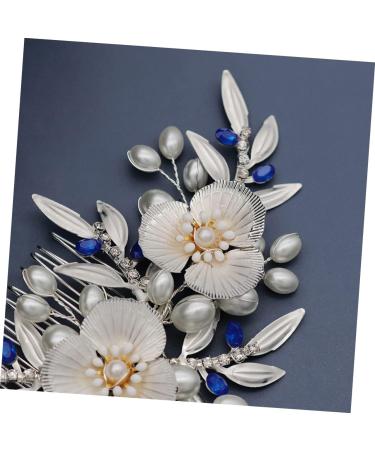 Ipetboom Bride Headpieces for Wedding Pearl Hair Pin Pearl Headpiece Pearl Hair Barrettes Bridal Headpiece Pearl Tiara Bridal Hair Clip Bridal Headdress Comb Dinner Party Petals - Buy Online on GoSupps.com