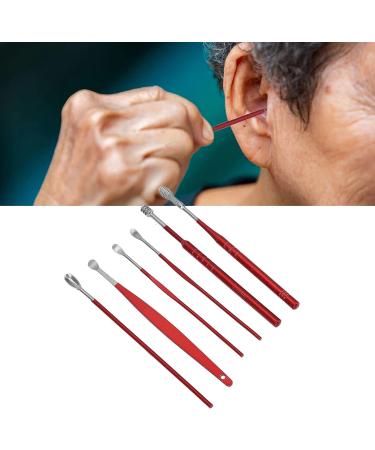 Ear Wax Remover Kit - 6pcs Ear Cleaning Tool Set for Home & Salon Use - Buy Online on GoSupps.com