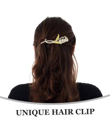 Beaupretty Bellflower Headdress Twist Chuck Hair Clip flower hair clips orchids hair claws bells hair clips for women ponytail hair holder Miss alloy hair - Buy Online on GoSupps.com