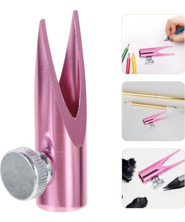 Beavorty Color Pencils & Eyebrow Pencil Sharpener | Manual Makeup Tool for Eyebrow Lip & Eyeliner Pencils - Pink - Buy Online on GoSupps.com
