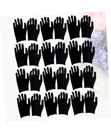 Ipetboom 12 Pairs Silver Wigs for Women Disposable No Odor Kitchen White Cotton Mens Cotton Spa Work Cosmetic Washable - Buy Online on GoSupps.com